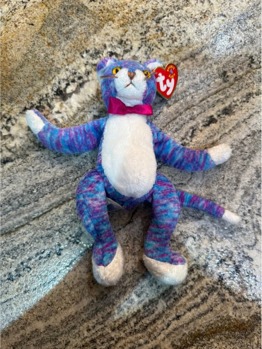Ty Beanie Baby Kooky the Cat Plush Toy